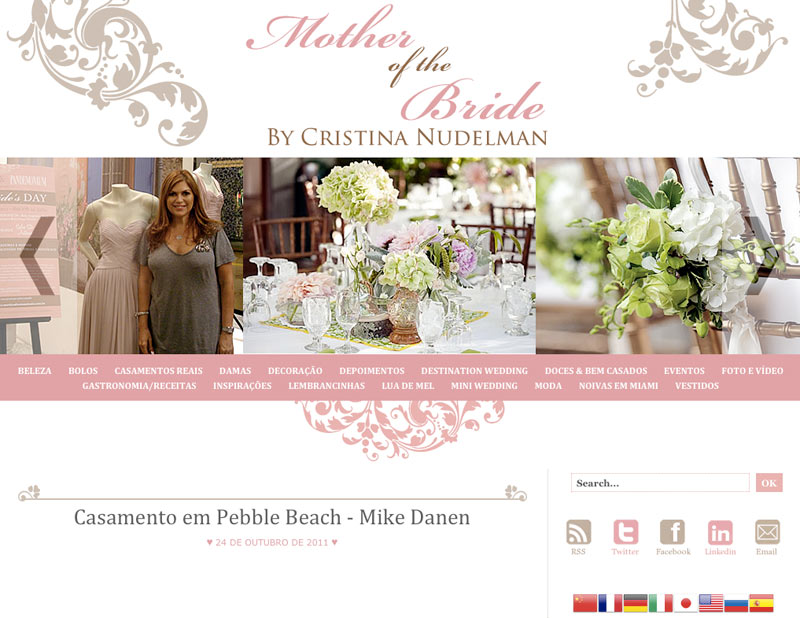 Mother of the Bride blog Brazil wedding planning Pebble Beach photographer