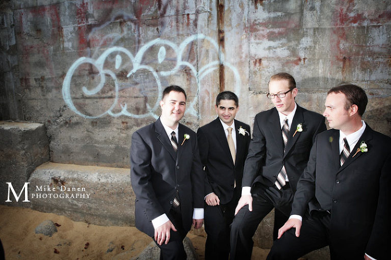 groomsmen monterey plaza hotel wedding photography mike danen