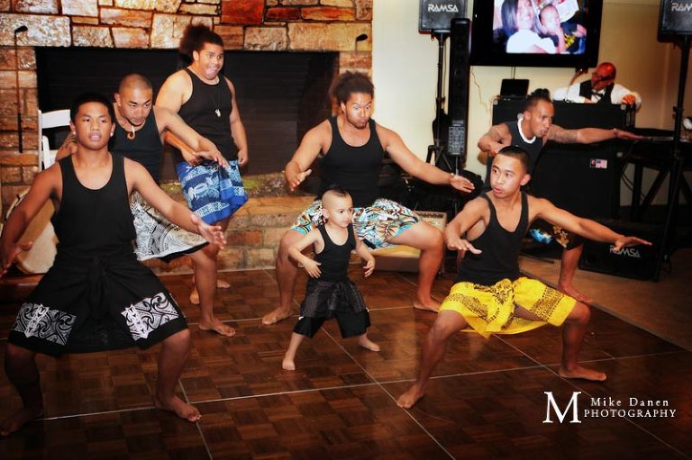 Carmel Valley wedding photography polynesian dancers mike danen