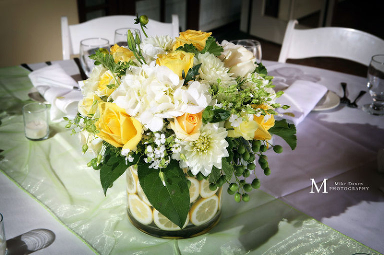 Wedding flowers by Connie J. Moore Floral Design by Mike Danen