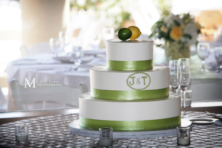 Wedding cake by The Buttery Santa Cruz