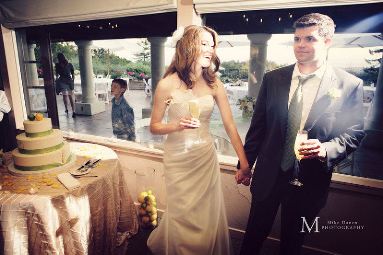 Bride and groom at Kennolyn