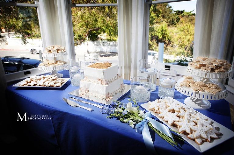 Wedding cake and Cookies by Room For Dessert Monterey