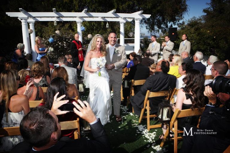 Wedding recessional the Perry House