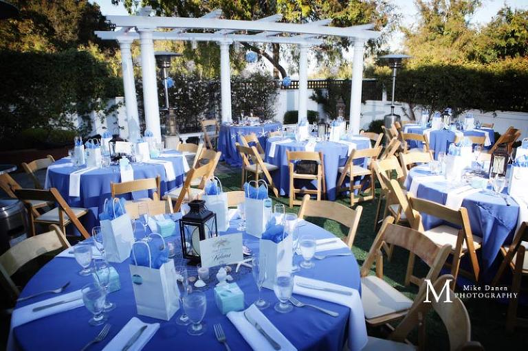Wedding reception tables The Perry House