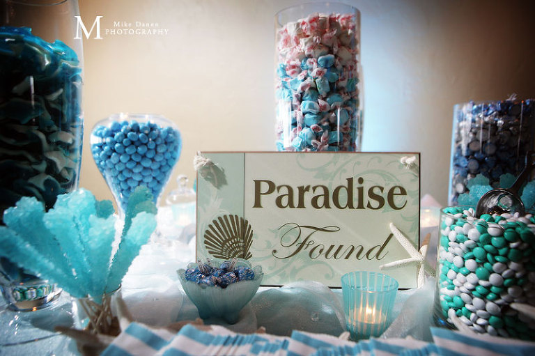 Candy Bar at wedding reception