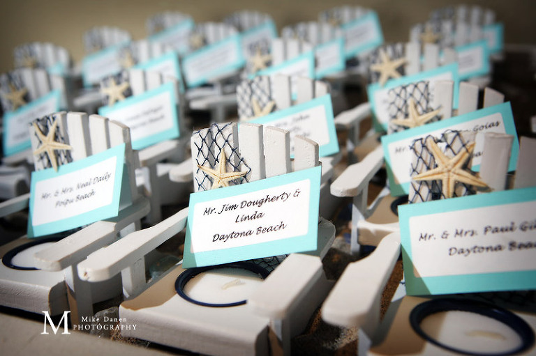Wedding seating details