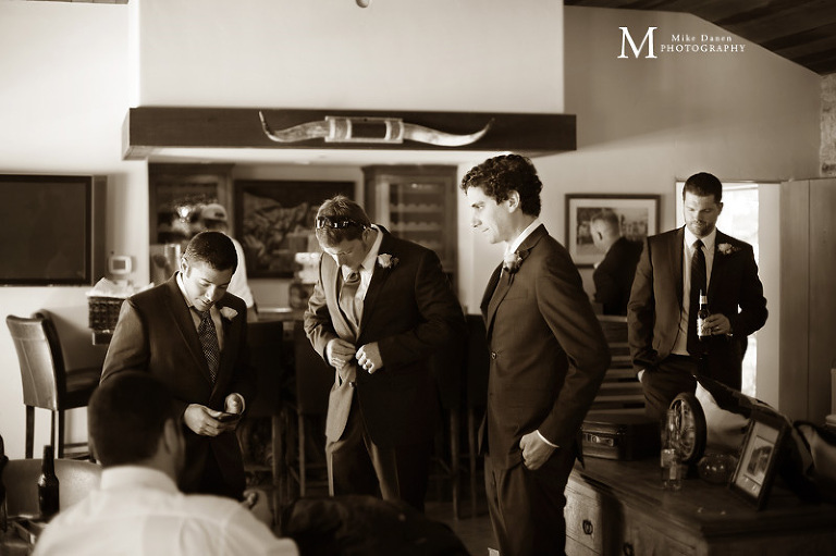 Groomsmen at Holman Ranch