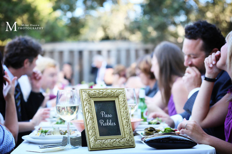 Holman Ranch reception dinner