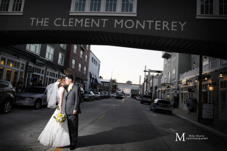The Clement InterContinental Monterey wedding